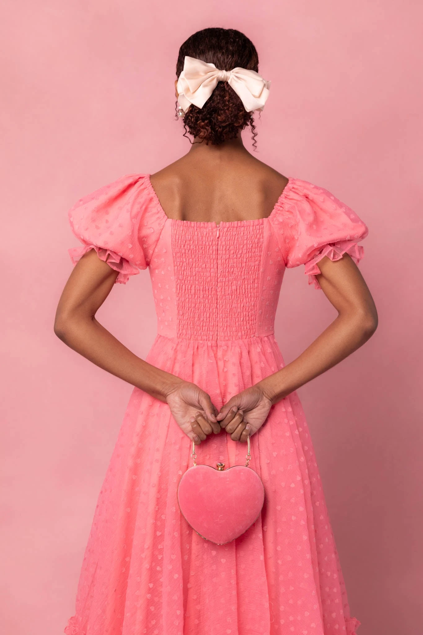 Wonderland Dress In Pink Hearts 10 Wonderland Dress In Pink Hearts - Image 10