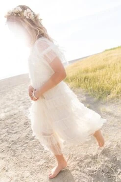 Mini Maxi Whimsical Dress In White -Fashion Clothing Store whimsical maxi mini white 19 941243