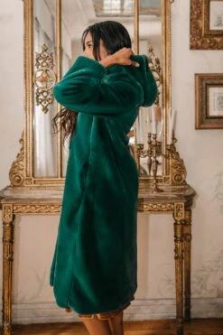 Willa Coat In Green - FINAL SALE -Fashion Clothing Store willa green 18 812215