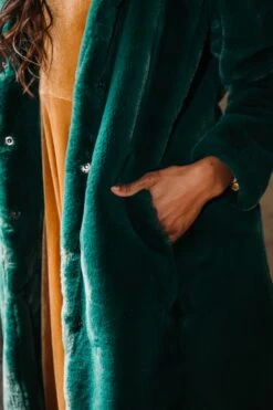 Willa Coat In Green - FINAL SALE -Fashion Clothing Store willa green 25 891444