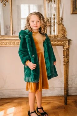 Mini Willa Coat In Green - FINAL SALE 13 Mini Willa Coat In Green - FINAL SALE -Fashion Clothing Store willa green mini 4 708566