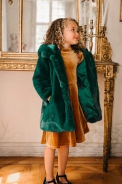 Mini Willa Coat In Green - FINAL SALE 17 Mini Willa Coat In Green - FINAL SALE -Fashion Clothing Store willa green mini 5 655039