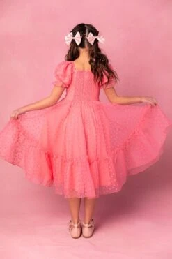 Mini Wonderland Dress In Pink Hearts -Fashion Clothing Store wonderlandhearts 09 287715