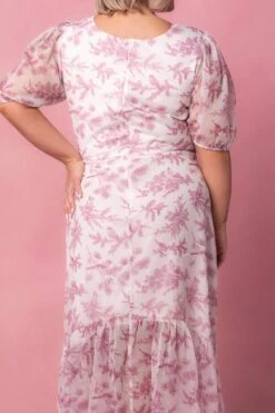 Wren Dress In Pink Toile - FINAL SALE -Fashion Clothing Store wrenpink Studio Easter24 7 223896